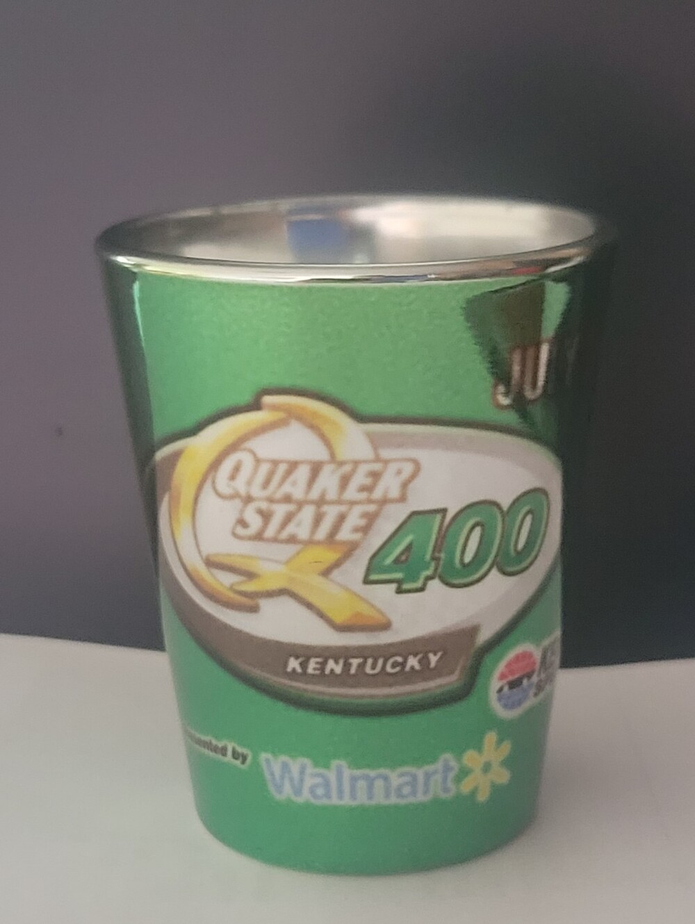 Quaker State 400 Kentucky Speedway July 2018 Souvenir Shot Glass